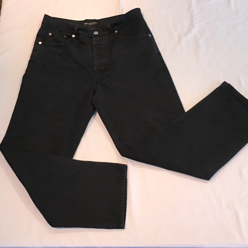 Banana Republic Laredo Jeans Black Cotton 34R